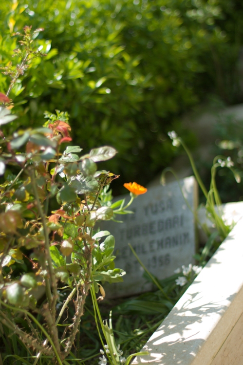 a grave from Hz. Yuşa's Thomb, Anadolu Kavağı, İstanbul, Hazreti Yuşa Türbesinden, eski türbedarlardan birisinin mezarı,  Pentax K10d